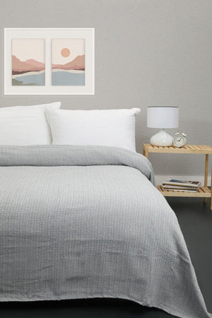 Unicolor Cotton Double Pique - Gray - Swordslife