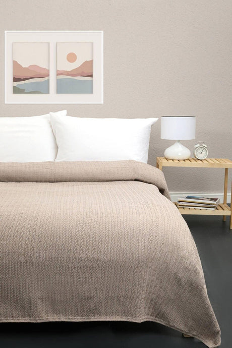 Unicolor Cotton Double Pique - Brown - Swordslife