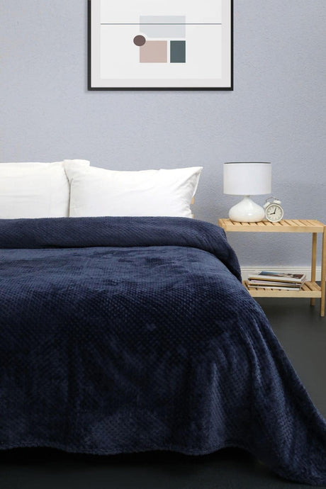 Unicolor Welsoft Double Bedspread -