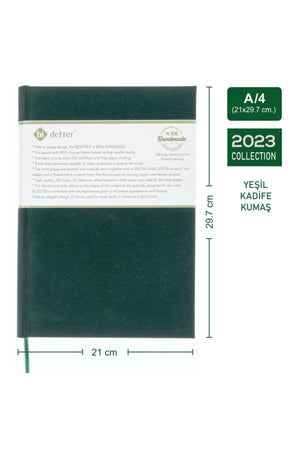 Unlined Notebook – Viscose Fabric Binding