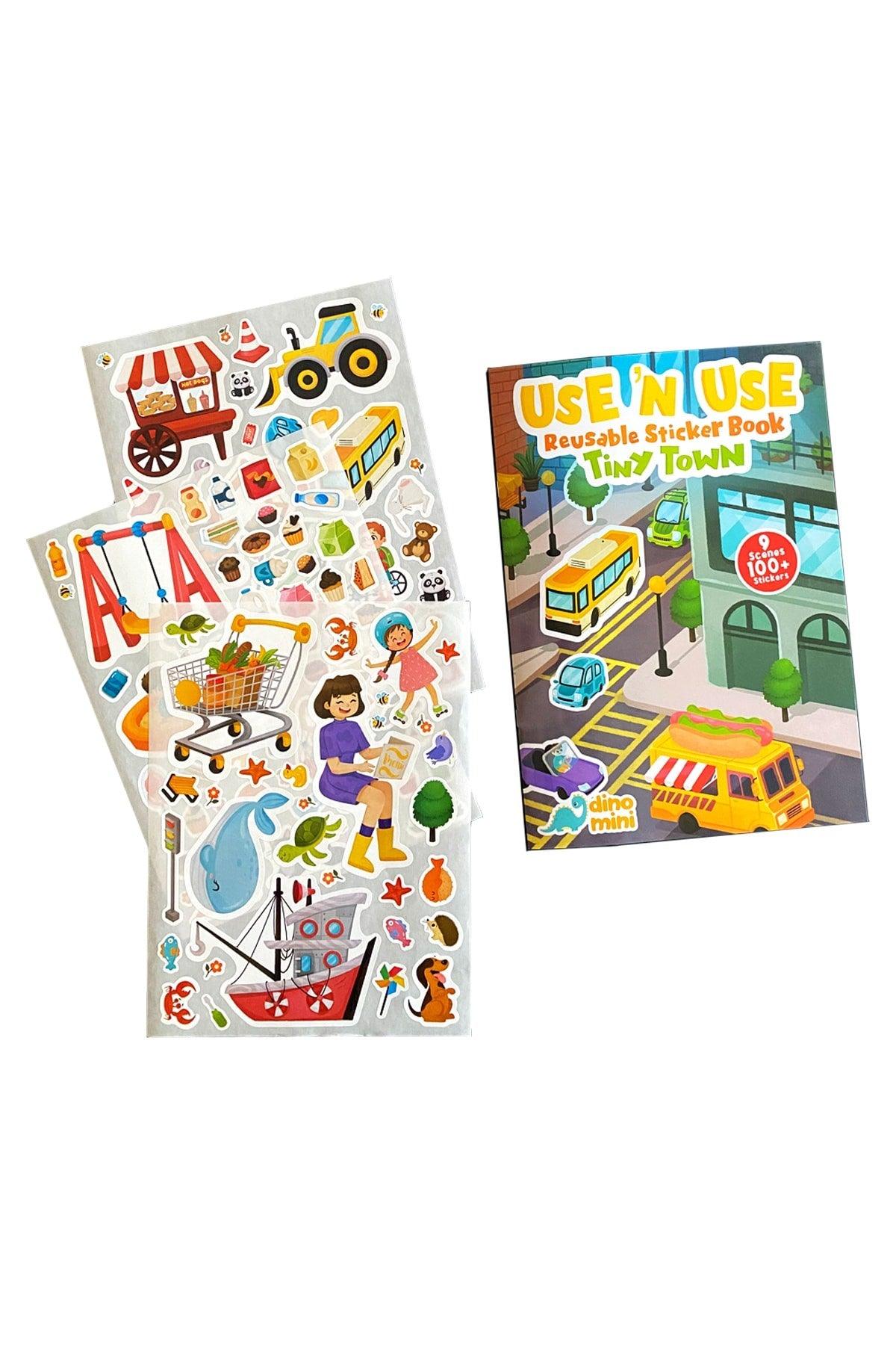 Use 'n Use Sticker Book Tiny Town - Swordslife