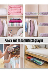 Vacuum Bag Quilt Bag Bag Organizer Wardrobe Organizer Vacuum Bag 50*70 4 Pcs - Swordslife