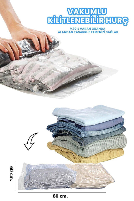 Vacuum Practical Storage Bag With Vacuum Lock