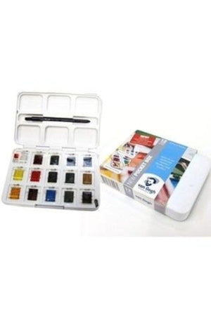 Van Gogh Tablet Watercolor 15 (12+3) Colors