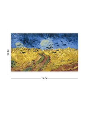 Van Gogh Tarlada Snowgalar Wandabdeckung Teppich 140 X 100 Cm-70x100 Cm - Swordslife