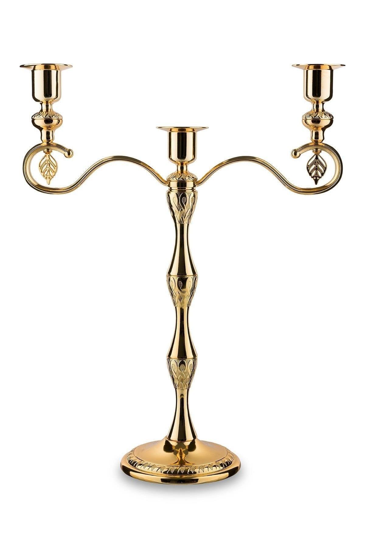 Vela Decorative 3 Piece Candlestick Candle Holder Decorative Object And Lighting - Swordslife