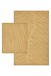 Venetion Natural Cotton 2 Piece Bathroom Rug Set - Swordslife