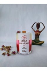 Venus Love Flower Wax Rose Quartz Stone Love Energy Fragrances 100% Soy Wax Meditation Ritual Wax - Swordslife
