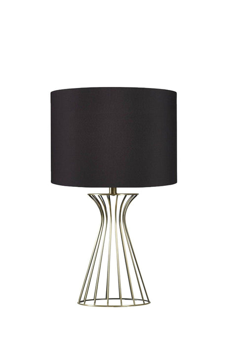 Veronika Modern String Fabric Lampshade Table Lamp - Swordslife