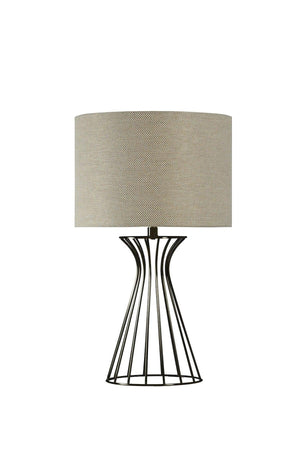 Veronika Modern String Fabric Lampshade Table Lamp - Swordslife