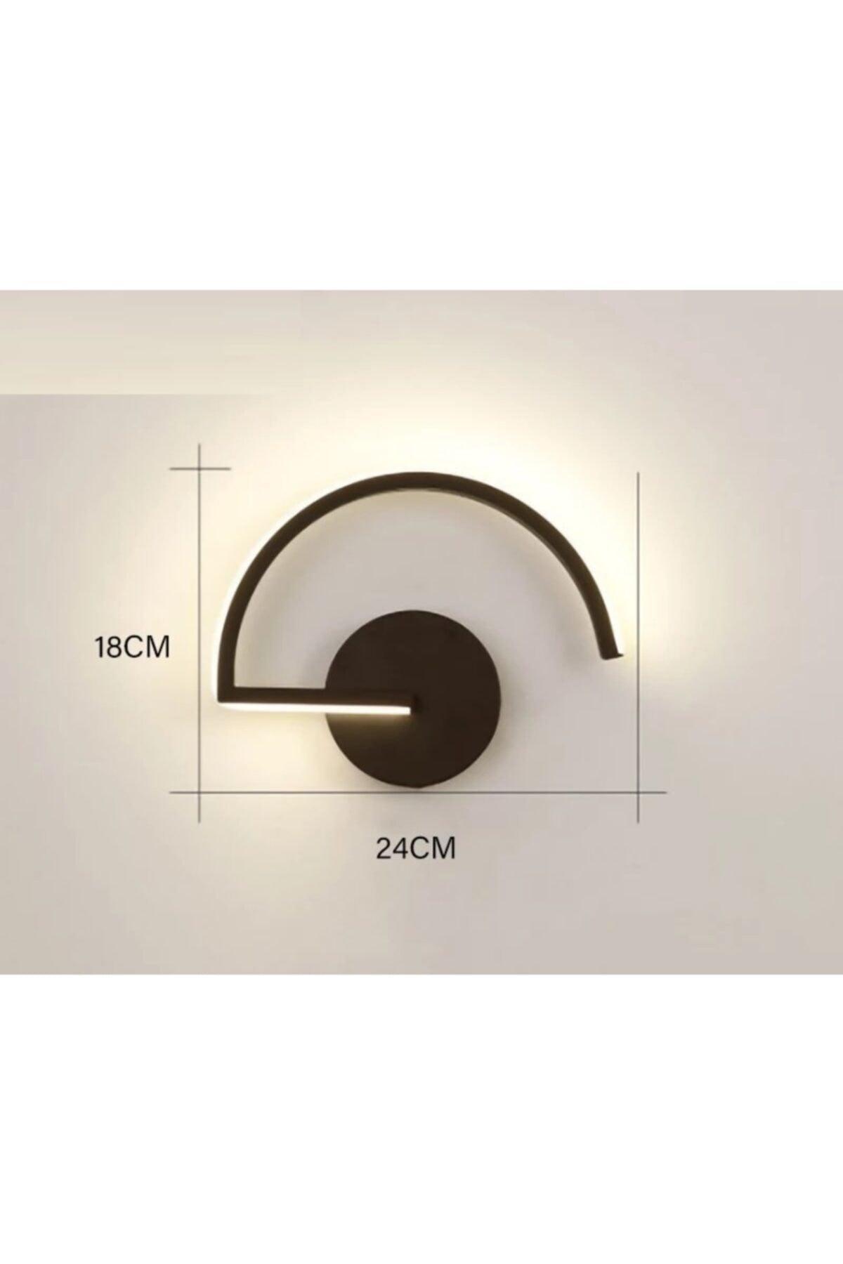 Vigo Black Modern Daylight Led Sconce 2 Pieces - Swordslife