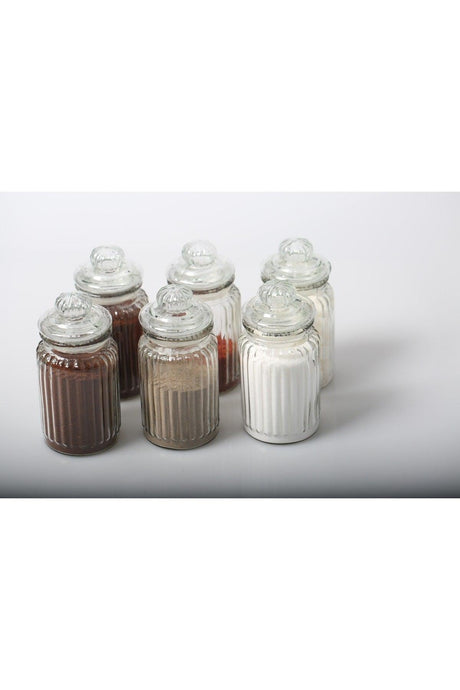 Vintage 6-Piece Vacuum Cover Spice Set - Swordslife