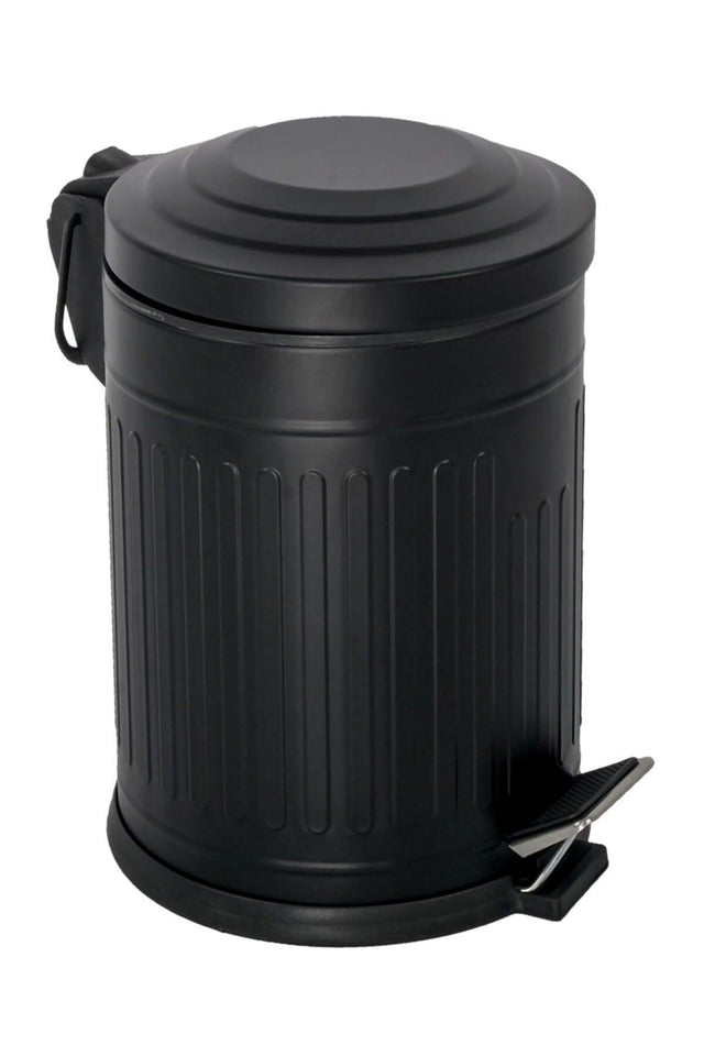 Vintage Trash Can Striped 12 lt - Swordslife