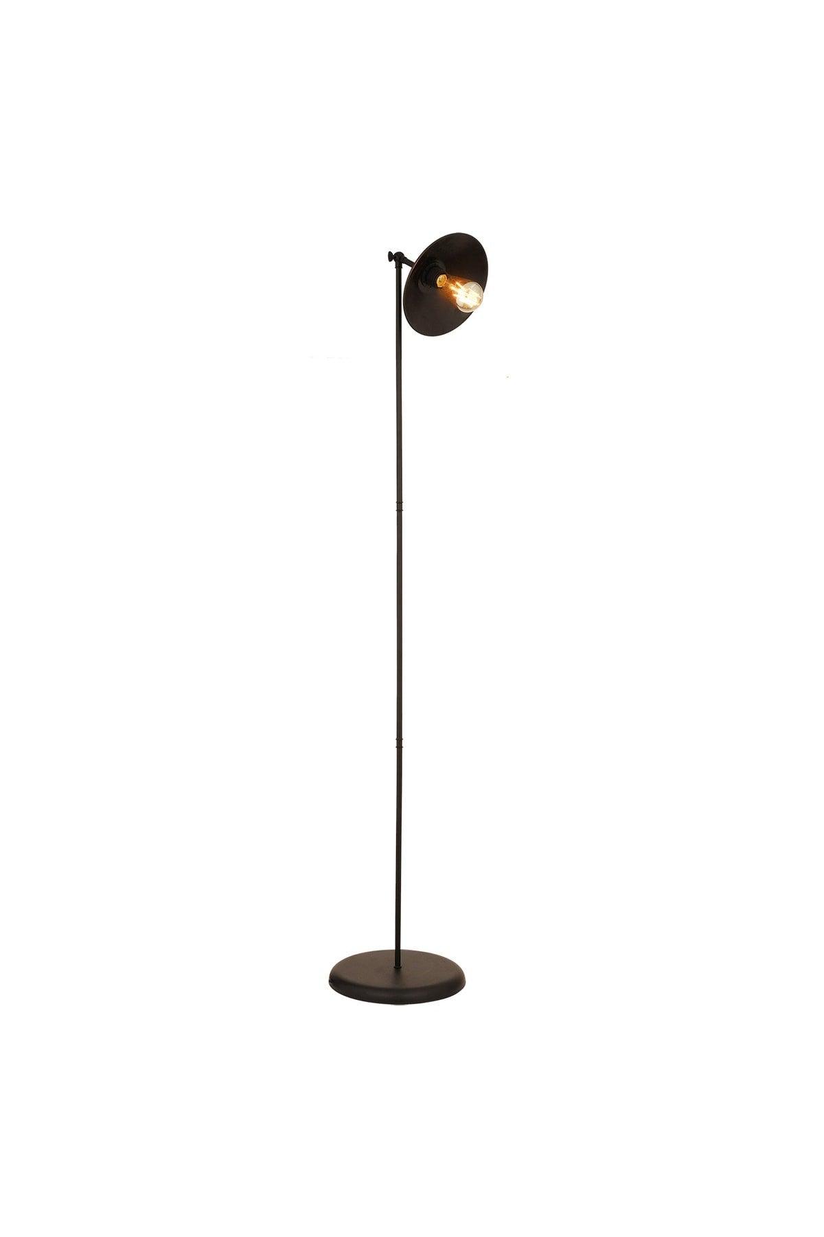 Viola Black Decorative Design Retro Modern Metal Floor Lamp - Swordslife