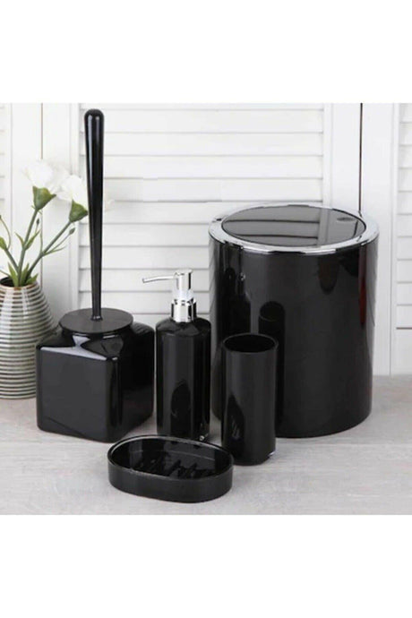 Vipgross Colorless Chrome 5 Piece Bathroom Set - M2 - Swordslife