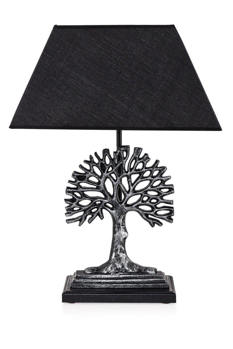 Viscalende Lampshade Silver Black Plys-52 - Swordslife