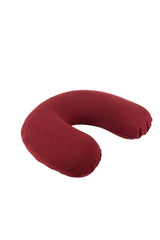 Visco Neck Pillow Orthopedic Visco Travel Neck Pillow Claret Red - Swordslife