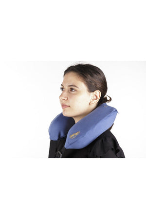 Visco Orthopedic Travel Neck Pillow Ergonomic Visco Pillow (indigo Blue) - Swordslife