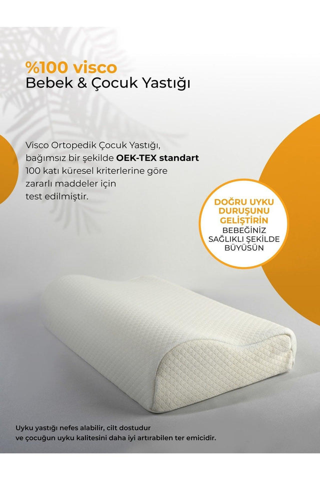 Visco Wave Baby&child Pillow Memory Visco Pillow 45x30x10/7 - Swordslife