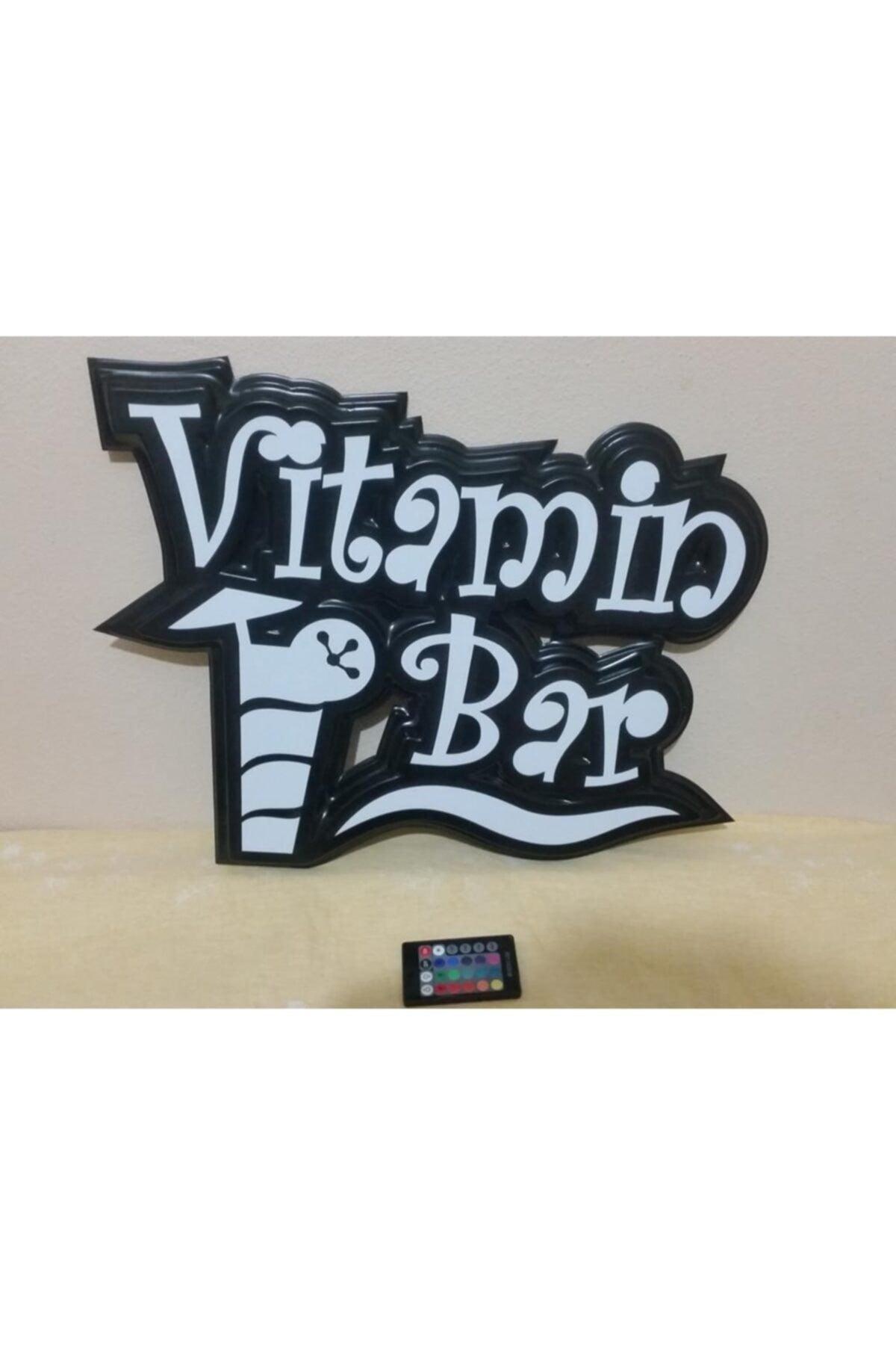 Vitamin Bar 50x38 cm 16 Color Led With Remote