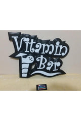 Vitamin Bar 50x38 cm 16 Color Led With Remote