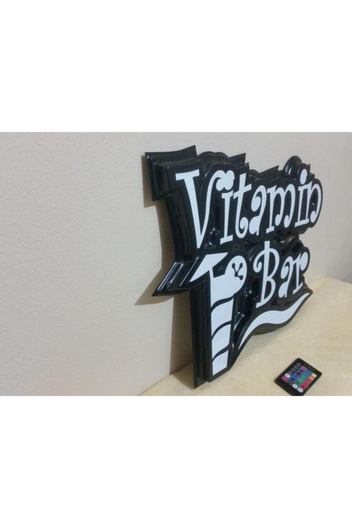 Vitamin Bar 50x38 cm 16 Color Led With Remote
