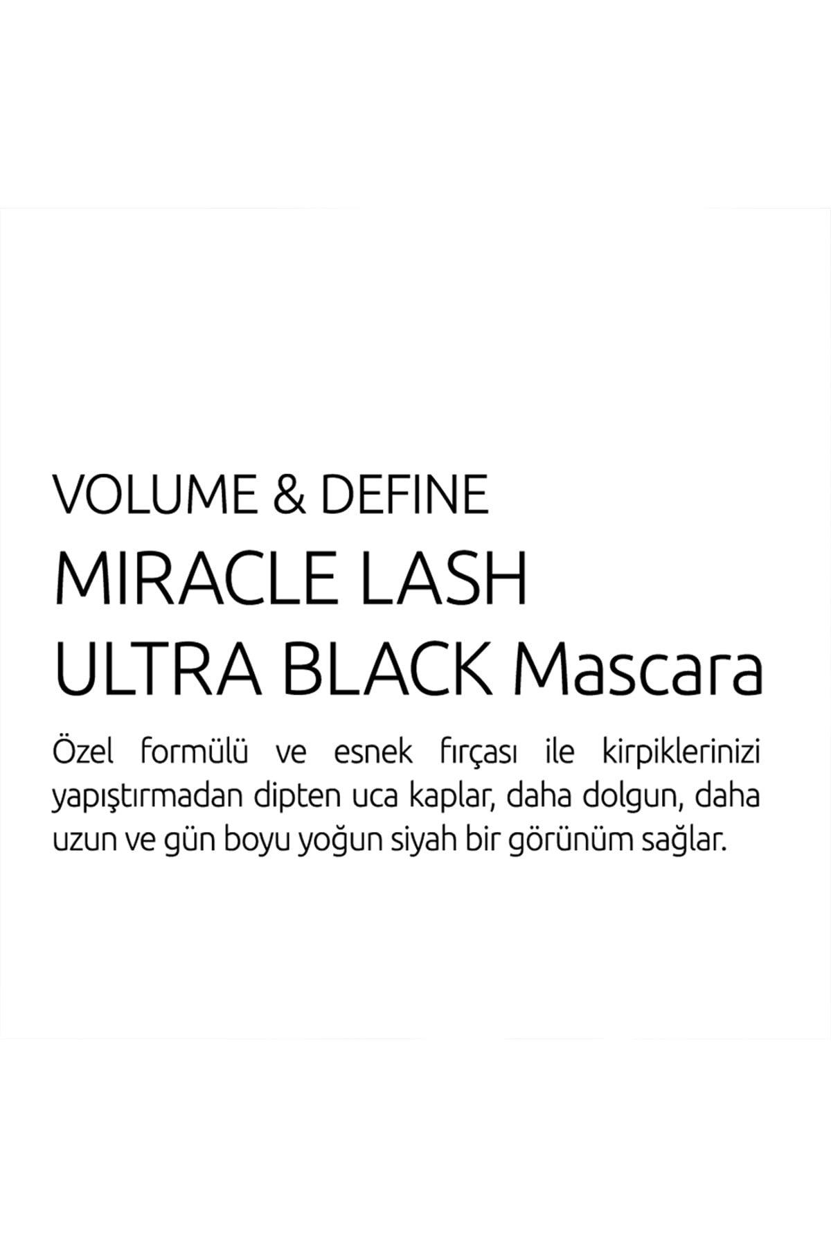 Voluminous and Lengthening Extra Black Mascara -