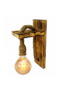 Wall Sconce Wooden Rope Wall Lamp - Swordslife