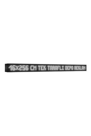 Depot Advertising Signage White Marquee Led
