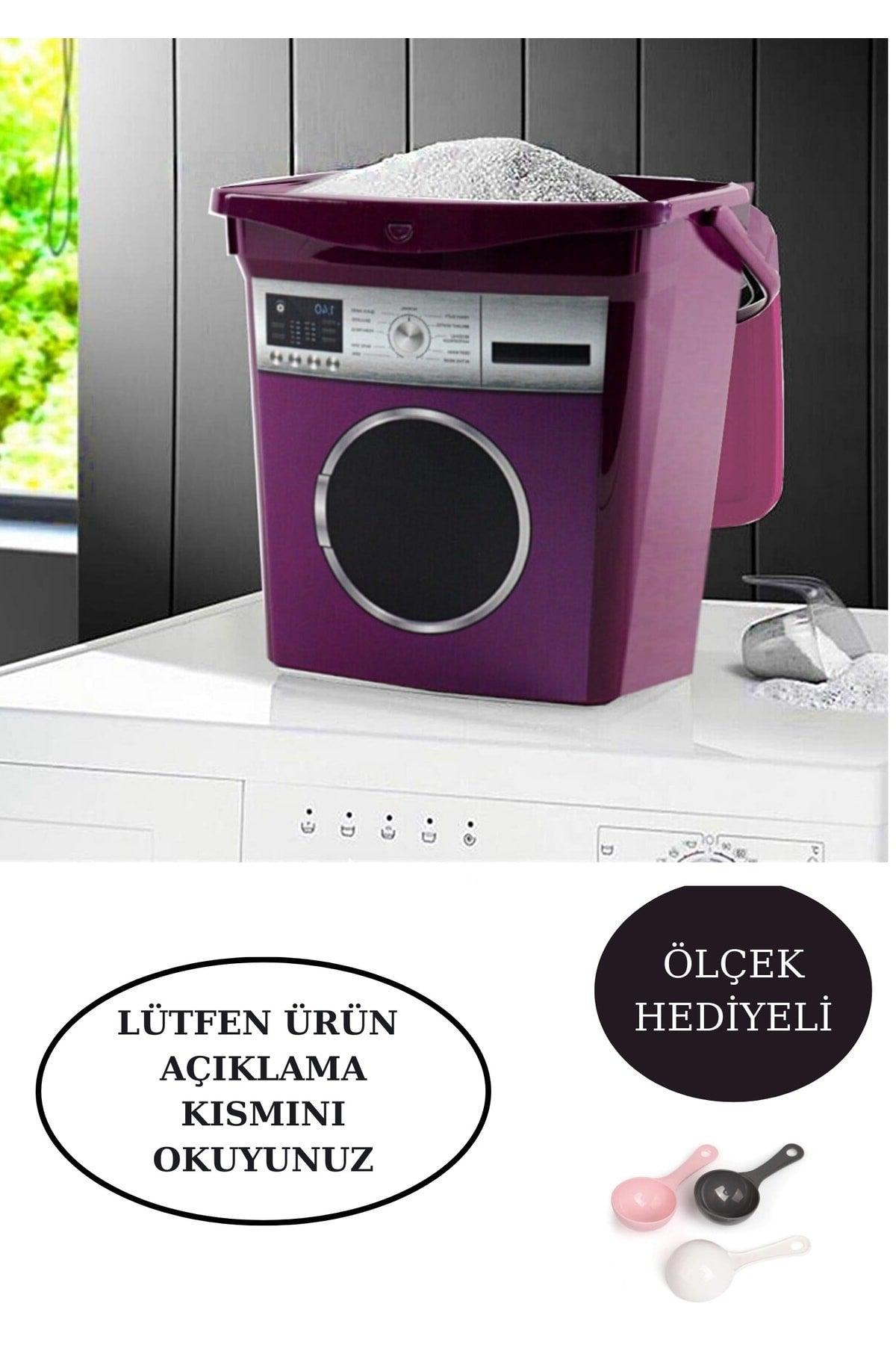 Wäschemaschine mit Taschentuch Detergent Portable Detergent Aufbewahrungsbox 6 Lt - Swordslife