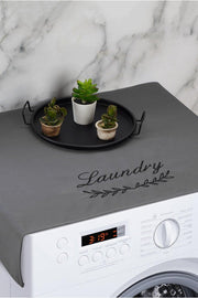 Washing Machine Cover Embroidered Liquid Proof