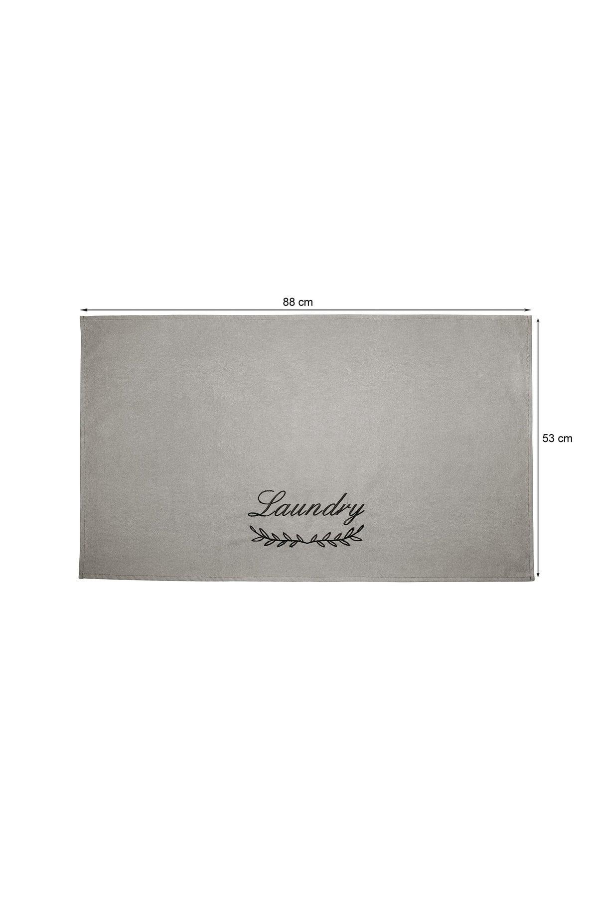 Washing Machine Cover Embroidered Liquid Proof Fabric Green Color - Swordslife