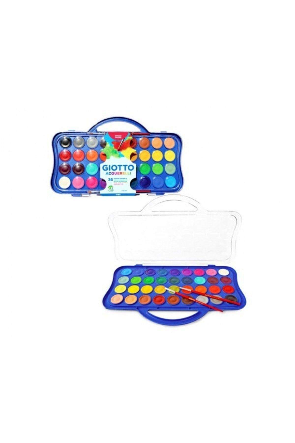 Watercolor 23mm 36 Color Plastic Box Set