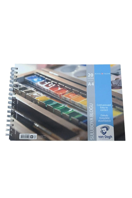 Watercolor Block 300 gr A4 20 Sheets
