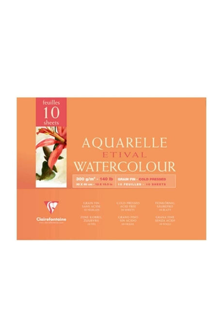 Watercolor Paper Etival Textured Coldpress A5