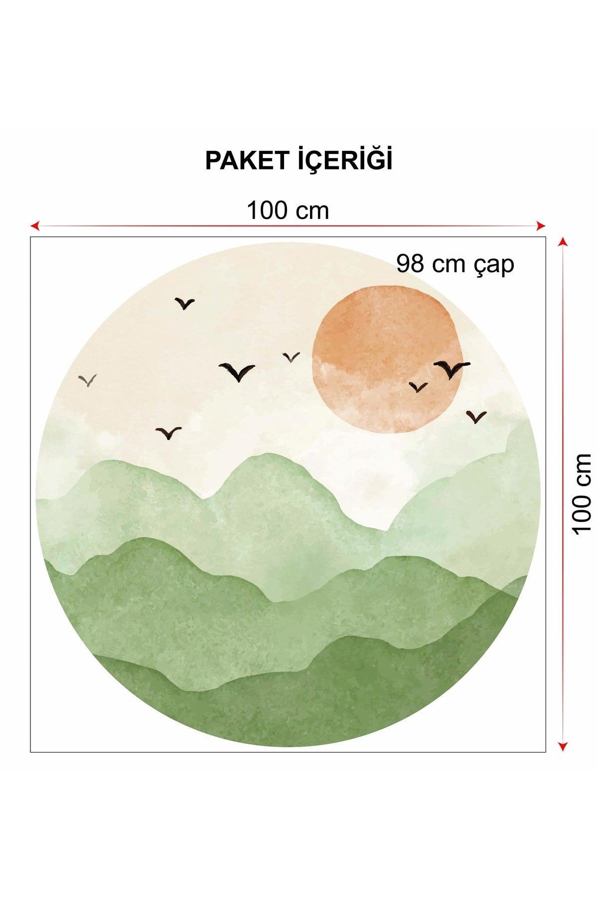 Watercolor Themed Wall Sticker 100x100 - Swordslife