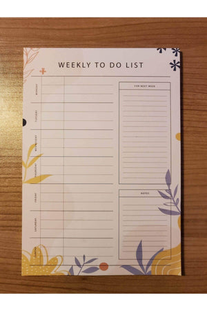 Weekly Planner Notebook