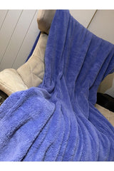 Wellsoft Blanket, TV Blanket, Plush, Fleece Blanket, Single, 170*230-lilac - Swordslife