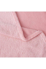 Wellsoft Blanket, TV Blanket, Plush, Fleece Blanket, Double 220*230 Pink - Swordslife