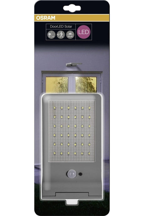 White Doorled Solar 3 with Solar Sensor