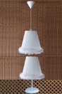 White Story Set of 2 002 Bedroom Children's Room And Young Room Chandelier And Lampshade Set Lighting - Swordslife