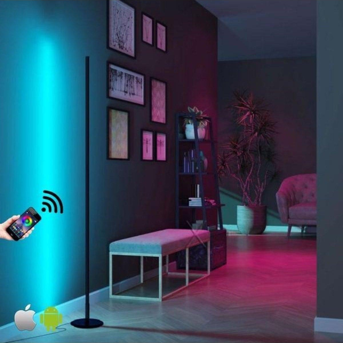 Wifi Telephone And Remote Control - Room Lighting System Full Rgb - Ma ...