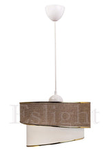 Ruzgar Modern Single Pendant Lamp Chandelier Light Brown Eak01 - Swordslife