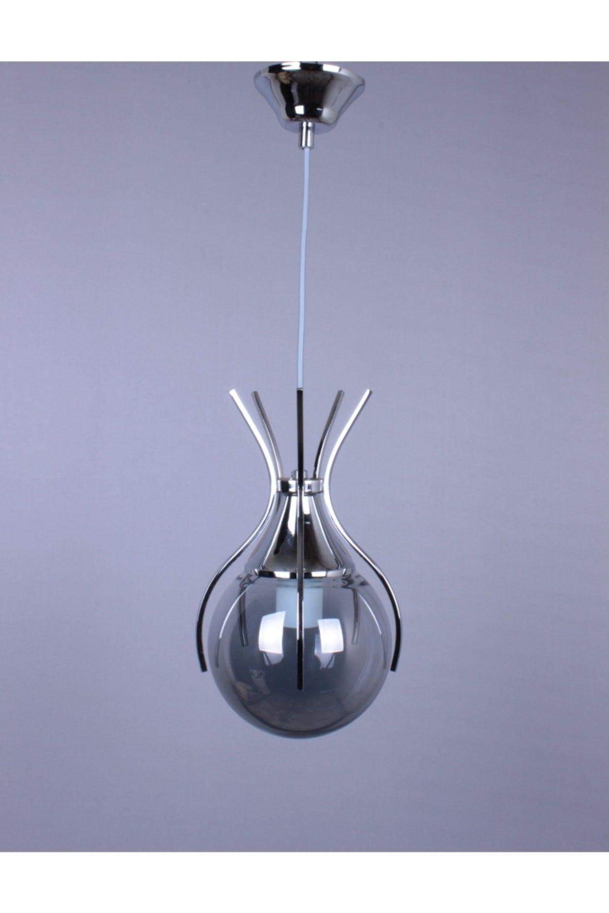 Claw Single Smoked Glass Modern Chandelier - Swordslife