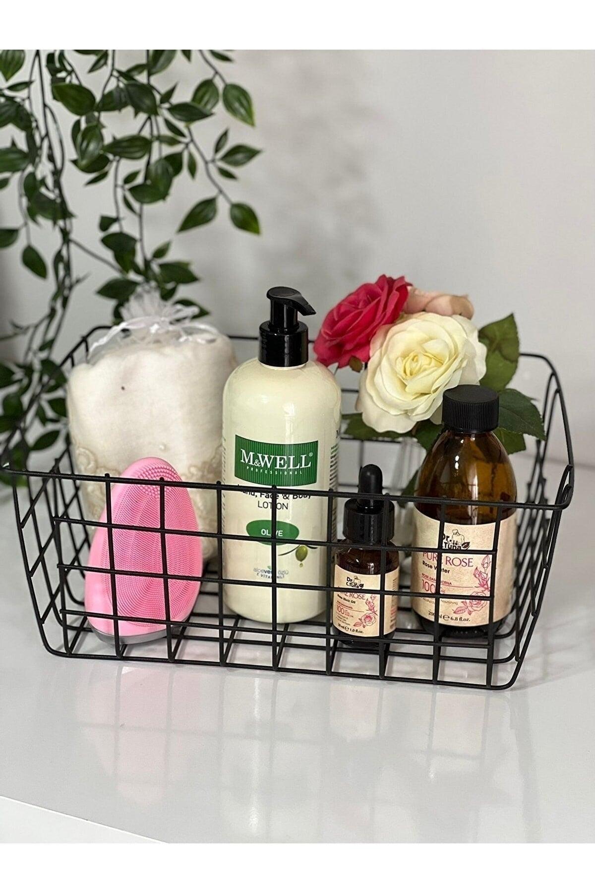 Wire Basket Rectangular Storage And Organizer Organizer Grid Metal Basket - Swordslife