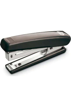 Heavy-duty black stapler for office and home use