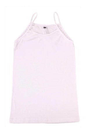 Women's Rope Suspended Cotton Singlet White 5 Pcs - Swordslife