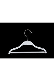 Wooden 3-7 Years Baby Clothes Hanger White Color