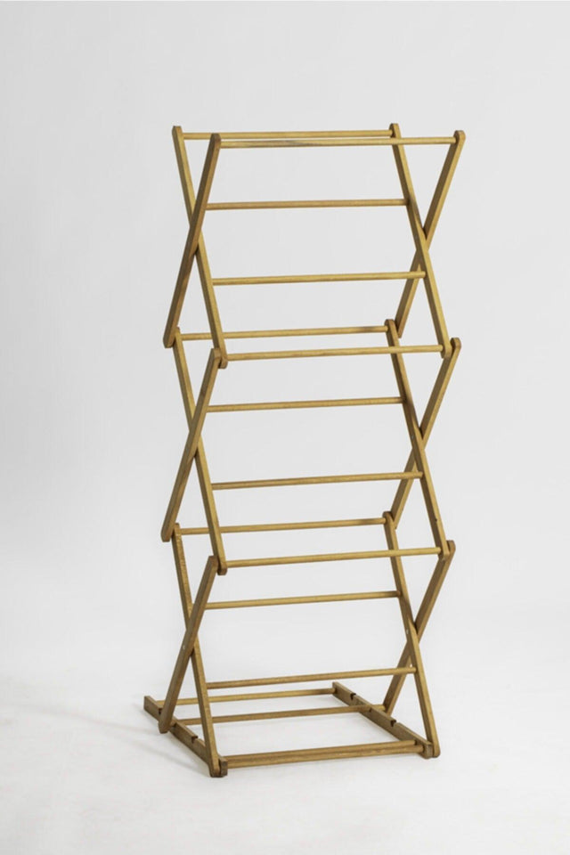 Wooden 3 Levels Drying Clothes Rack