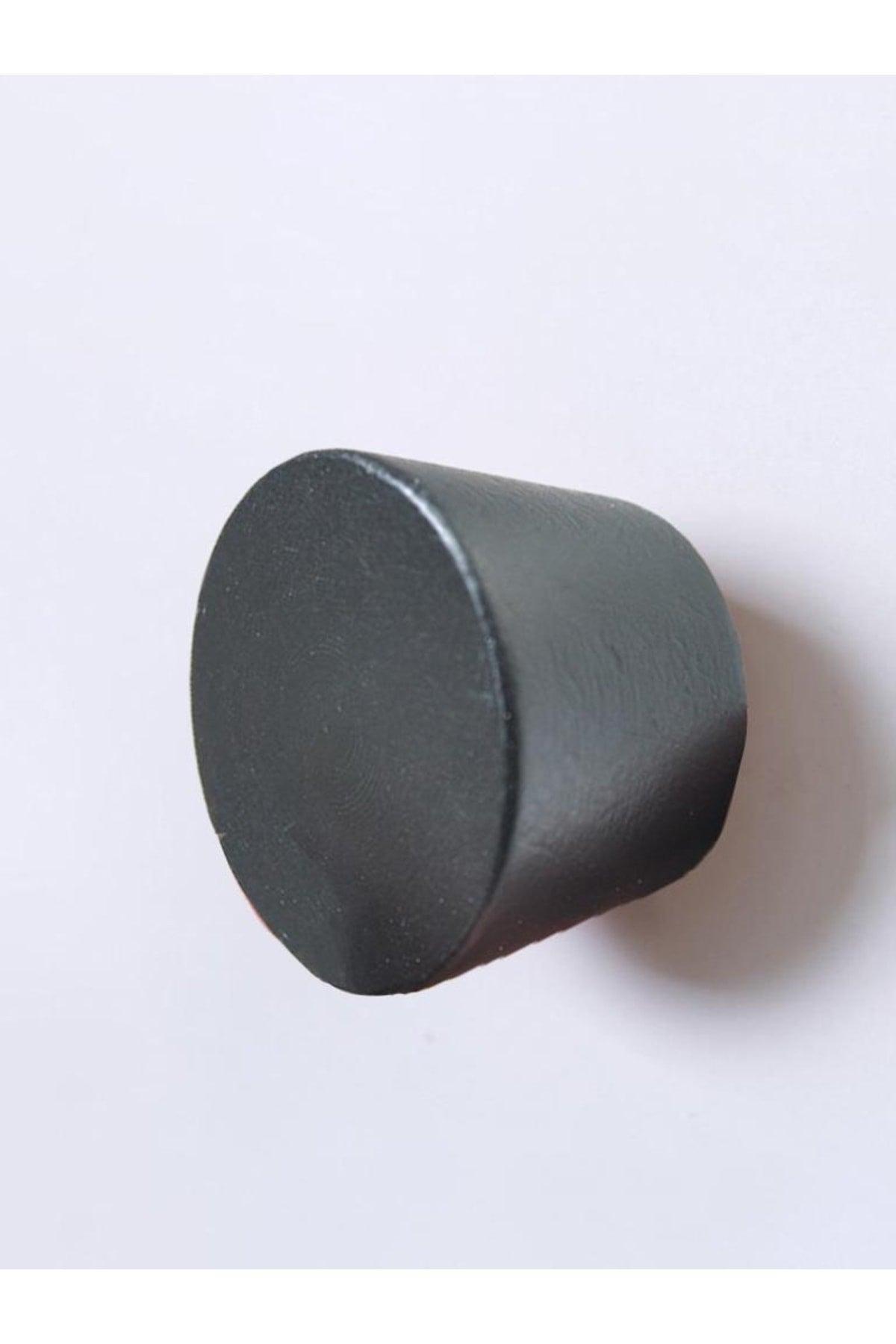 Wooden 4 Pcs Cone Wall Hanger Modern Scandinavian Style Coat Rack Hanger Black Color - Swordslife